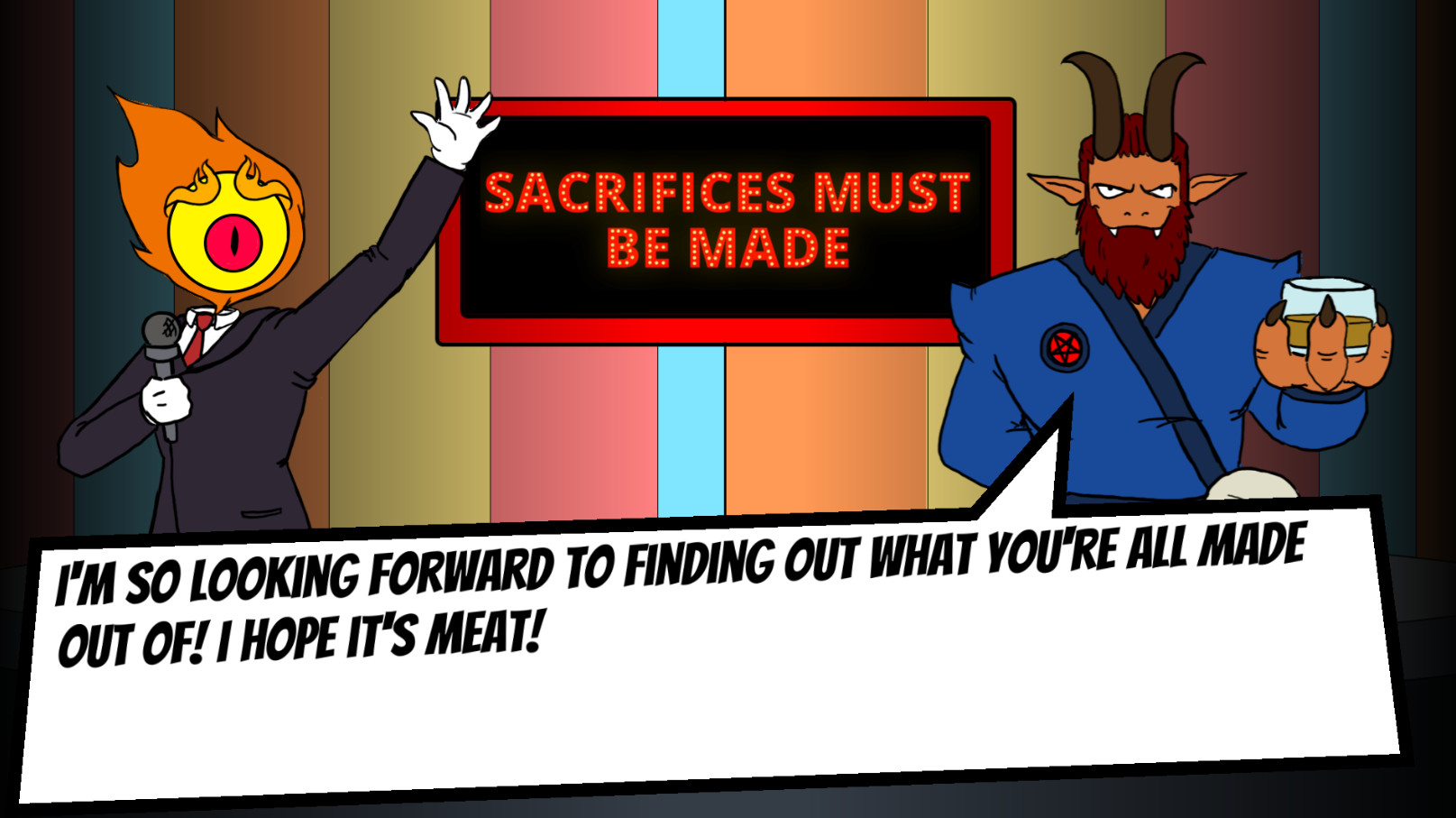 Sacrifices Must Be Made - The original Ludum Dare prototype which